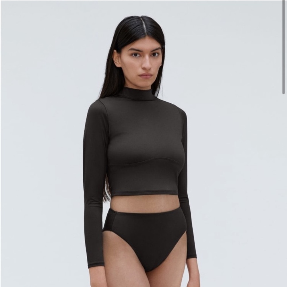 NWT Everlane High-Rise Cheeky Bikini Bottom